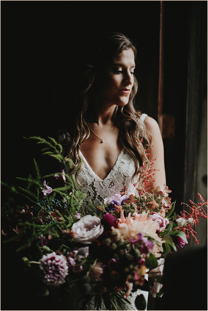 Vineyards at Betty's Creek Wedding bridal portrait