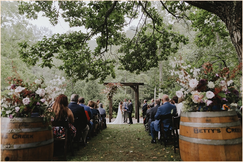 Vineyards at Betty's Creek Wedding