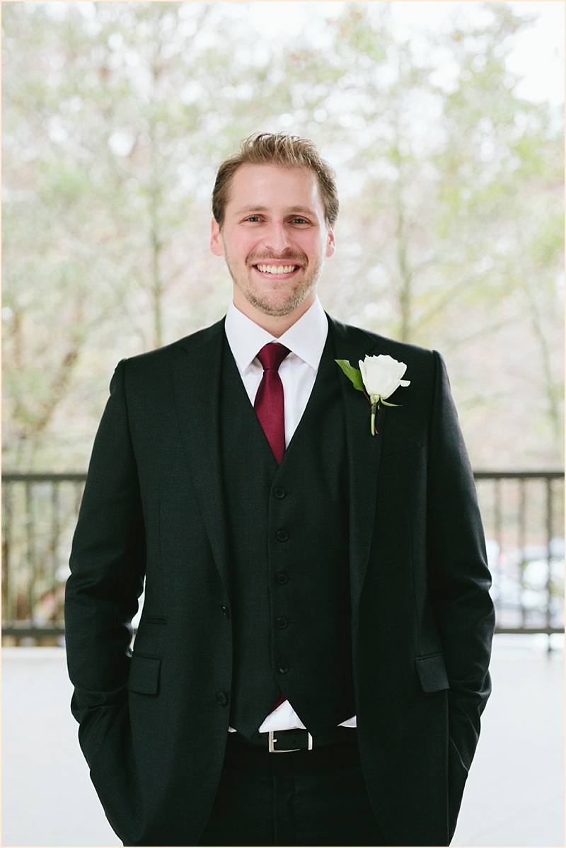 Portrait of Groom