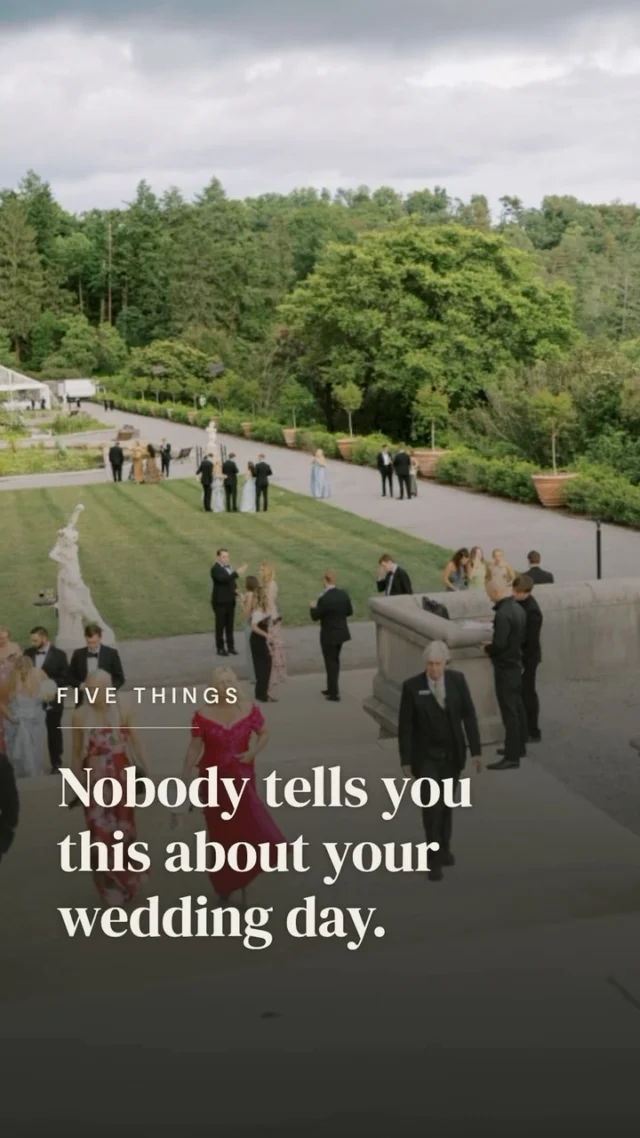 Five things nobody tells you about your wedding day.
I have been doing this since 2001, and these are the ones I find myself saying over and over. None of them are about the flowers. They are about how the day actually feels when yo
Which one surprised you? Tell me below, and send this to whoever is planning next.
#ashevillewedding #ashevilleweddingplanner #biltmorewedding #northcarolinawedding #fullserviceweddingplanner